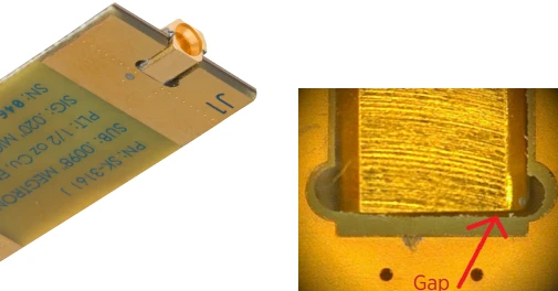 Air Gaps and the Edge of the Board